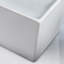 43.3'' x 27.5'' Freestanding Soaking Acrylic Bathtub