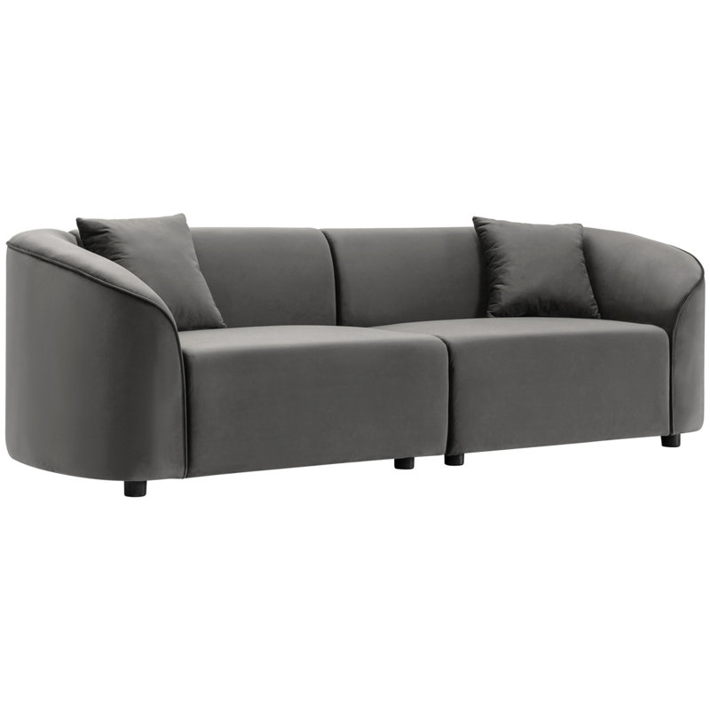 3-Seater Sofa With Streamlined Design