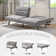 Brizeida 69.8'' Designer Upholstered Convertible Sofa