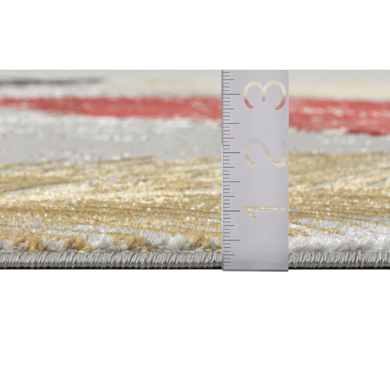 Tapis tissé à la machine Intese, Rectangle 5 pi 3 po x 7 pi 7 po