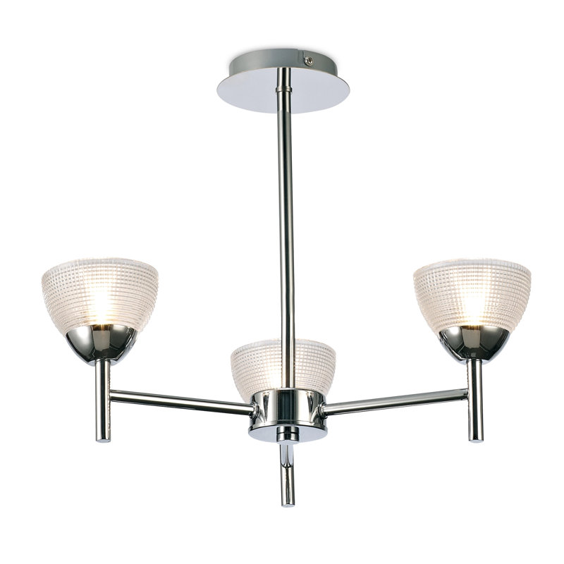 Kirwin 3 - Light Shaded Chandelier