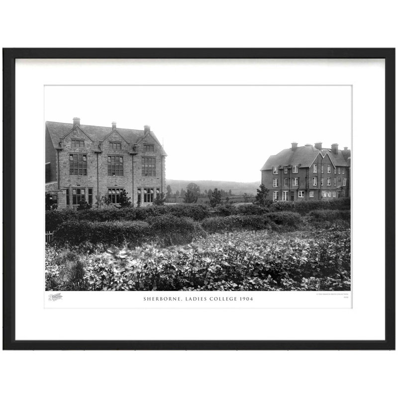 Sherborne, Ladies College 1904 by Francis Frith - Single Picture Frame Print, 40cm H x 50cm W x 2.3cm D