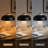 12" Natural Stone Table Lamp with 3 G9 Bulbs