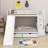 Twin Over Full Bunk Bed With Drawers-372303623