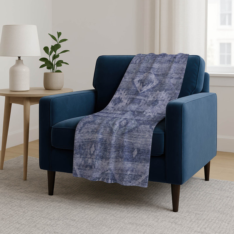 Jeté Sherpa ASB837 Southwest Addison, Navy Geometric