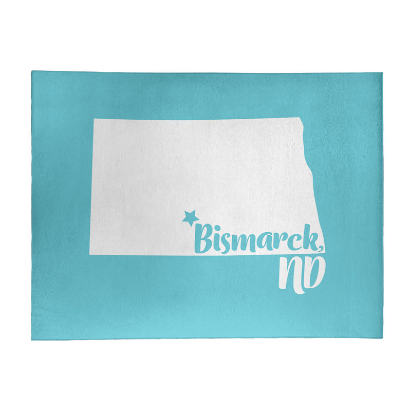 Tapis en polyester bismarck north dakota, Rectangle 8 pi x 10 pi
