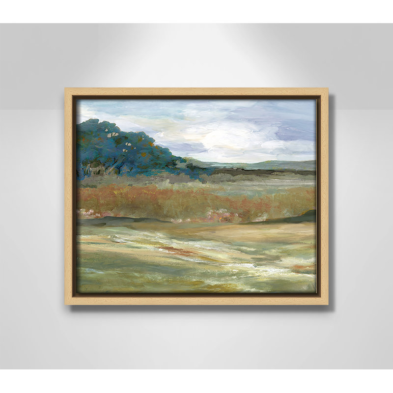 «Yoder Afprès Light», reproduction de paysage par Carol Robinson, Naturel, H 9,5 po x l 11,5 po