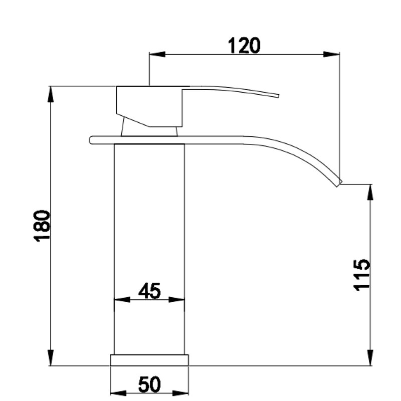 Effortless Control Stainless Steel Single-handle Design For Modern Bathroom Upgrades - Brushed Gold Finish