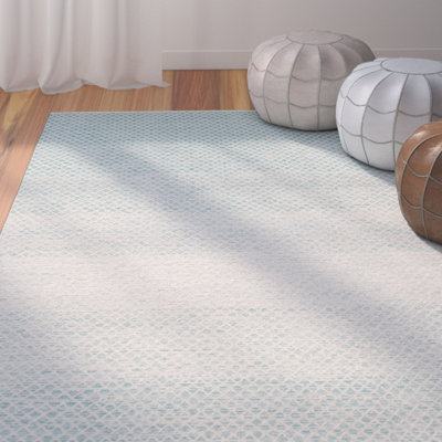 Cayman Hand Woven Cotton Geometric Rug