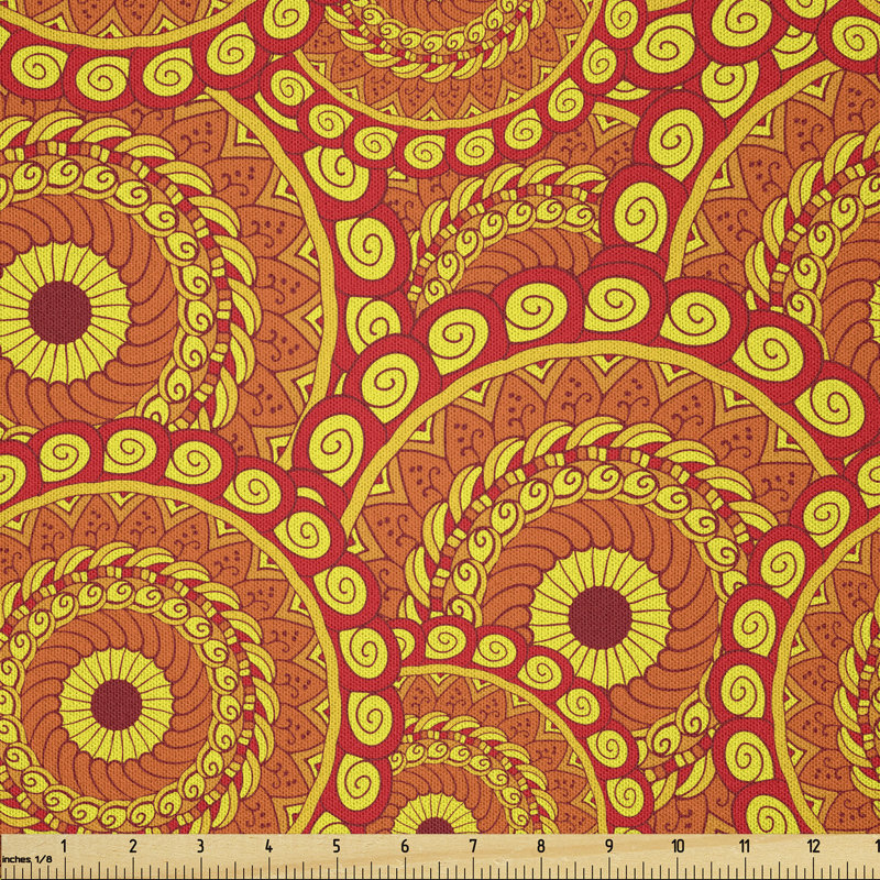Darla-Mae Middle Eastern Enchanted Circles Multi-Purpose Fabric