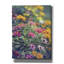  «Garden Party» par Carrie Ann Grippo-Pike, art mural sur toile, 40 po x 54 po