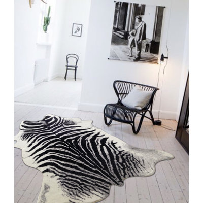 Tapis noir / blanc Dutton