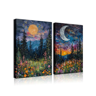 2 Piece Wrapped Canvas Print