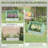 Garden Bed With Mini Greenhouse, Galvanized Outdoor Planter Box With Cover-113997873