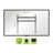 Lehew Rebrilliant Single Screen Wall Mount