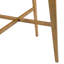 Table de bar ronde en bois massif de 92,3 cm (36,34 po) avec quatre pieds