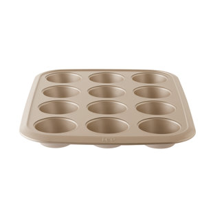 Berghoff Leo Metal Muffin Pan with Lid