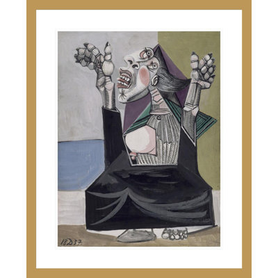 «The Complicant» par Pablo Picasso, impression giclée sur cadre