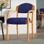 Villebois Bentwood Stacking Chair with Cushion-4361623