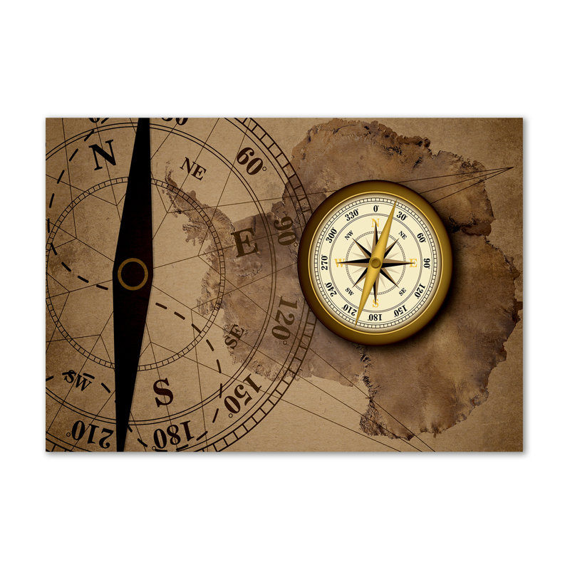 Compass - Wrapped Canvas Print