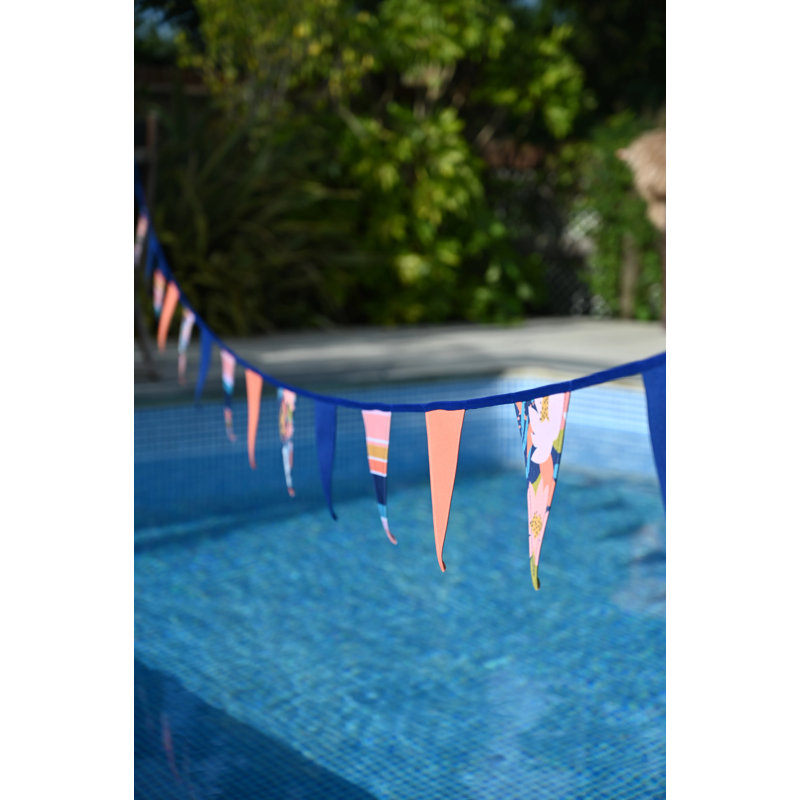 Double Sided 18cm H x 500cm W Polyester Pennant