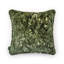 LICHEN Velvet Medium Piped Cushion - Verde
