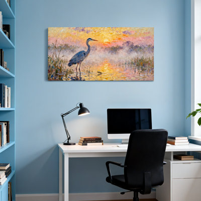 Reproduction d'art sur toile, "Sunset"