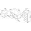 Magomed 3 Piece Computer Desk Office Set-1673116404