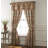 Harrogate Paisley Ruffled 80'' W Window Valance in