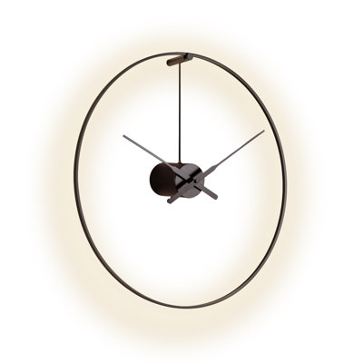 Ombra Aluminium Skeleton Wall Clock