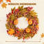 Citrouille artificielle 24 po et feuilles d'érable artificielles automne Juliann 24 po
