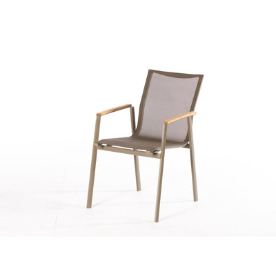 Fauteuil en métal gris