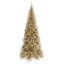 Sapin de noël artificiel 10' champagne tinsel