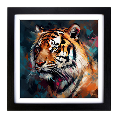 Tiger No.3 - Framed Print