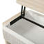 Table basse à plateau relevable