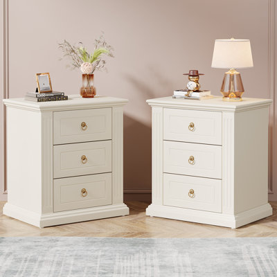 3-Drawer Nightstand by Breakwater Bay