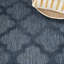 Tapis intérieur / extérieur bleu marine Adianey Red Barrel Studio Easy Care-401769218