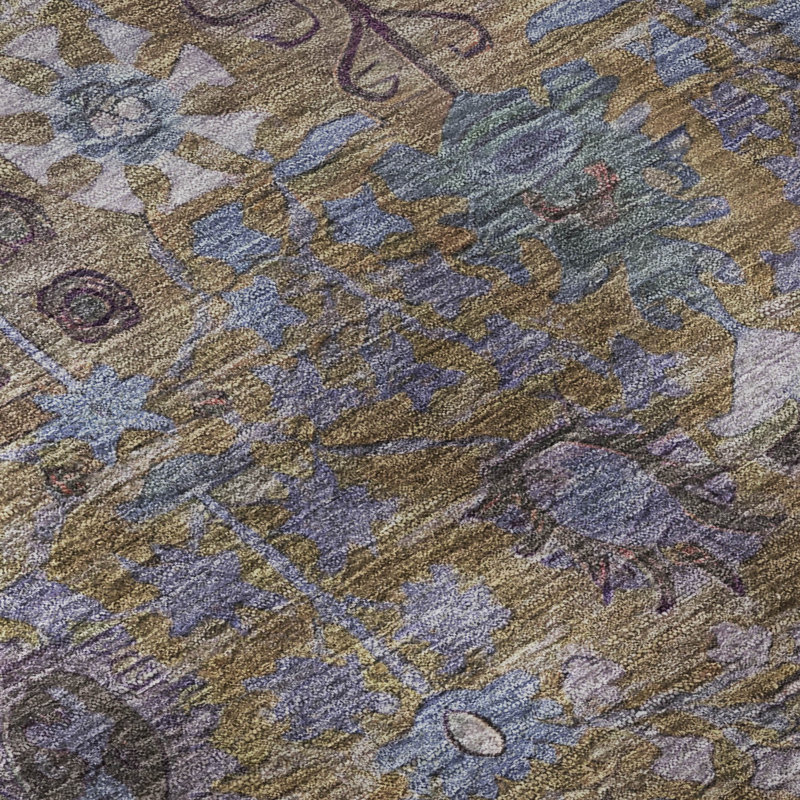 Tapis lavable à la machine de qualité supérieure Mayfield AMF2231, Brun, 9 pi x 12 pi