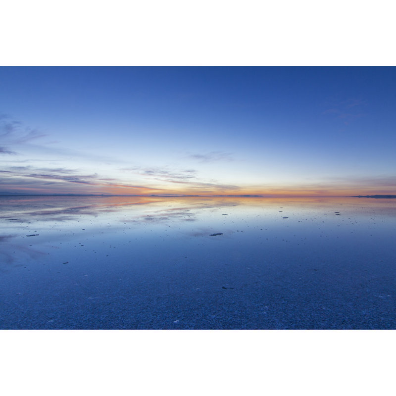 Uyuni Reflections - Photographie sur toile tendue, H 8 po x l 12 po