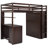 Frantell Kids Twin Loft Bed with Drawers