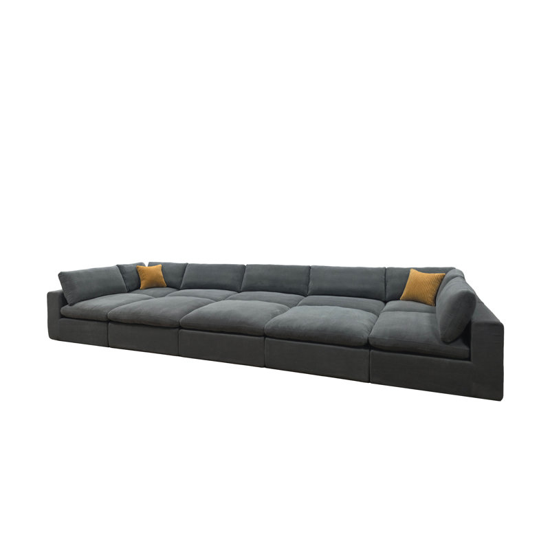 Canapé modulaire Middboy, Gris clair