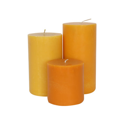 Unscented Scented Pillar Candle
