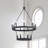 Adriana 15-Light 2-Tier Dimmable Wagon Wheel Chandelier-1724791251
