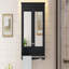 Armoire de toilette 3 en 1, armoire à pharmacie murale de 30 pouces avec tablettes réglables et portes à fermeture en douceur, miroir haute définition avec rangement pour meuble-lavabo de salle de bain-2141931656