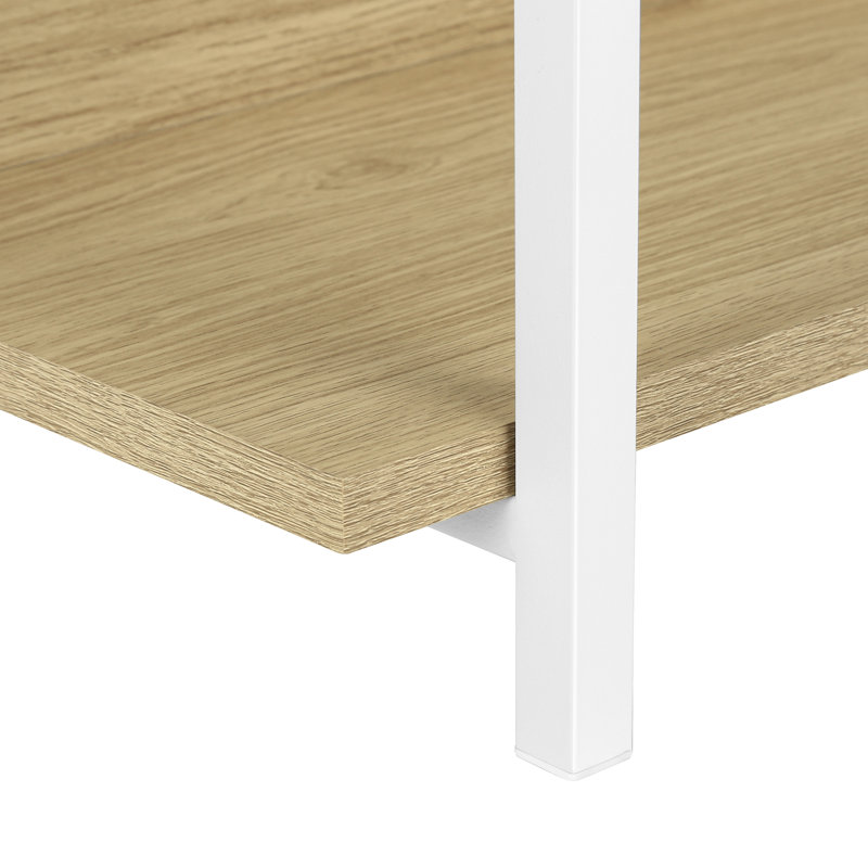 47.25'' Console Table, Natural, White