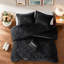 Ensembles de literie en velours luxueux, polyester hypoallergénique, style chambre à coucher glamour