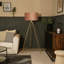 Dundrod 127cm Powder Coated Tripod Floor Lamp Set-840111257-840111334