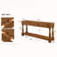 Console 63 po avec 3 tiroirs