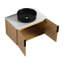 Wall Mounted With Stone Top