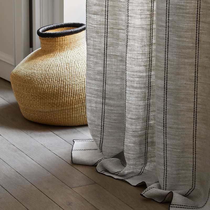 Linen Curtain Single Panel